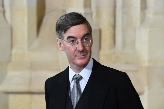 Leader of the House of Commons Jacob Rees-Mogg (Victoria Jones/PA)