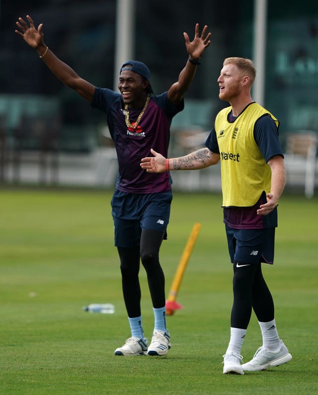 A comeback for Archer (left) would be good news for Test skipper Ben Stokes (right).