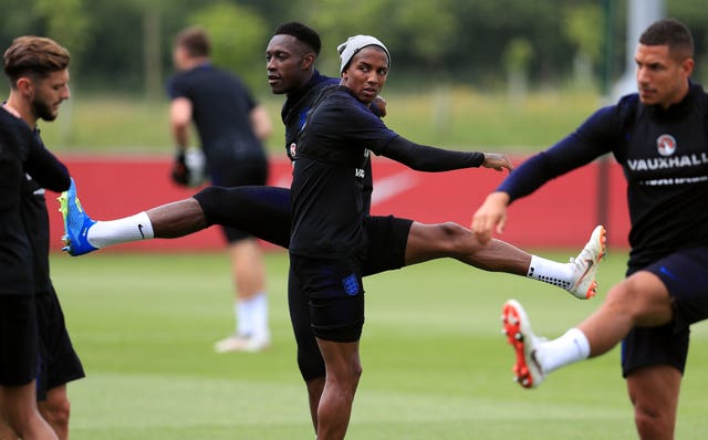 Ashley Young (second right) says England are primed and ready in Russia