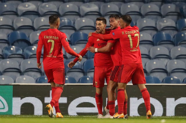 Pizzi salvaged a late point for Benfica