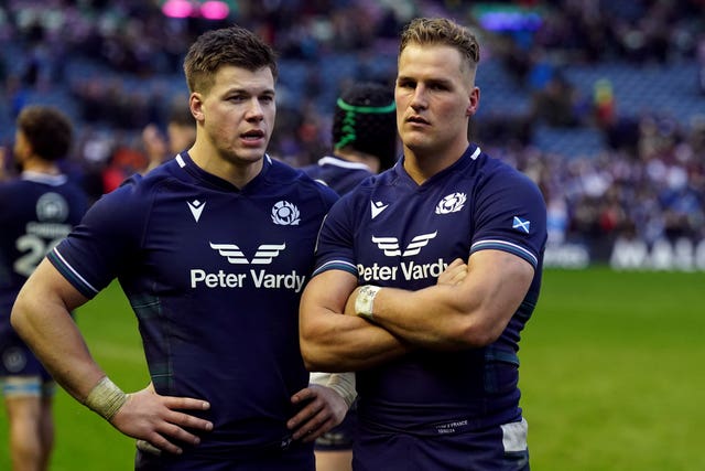 Huw Jones and Duhan Van Der Merwe