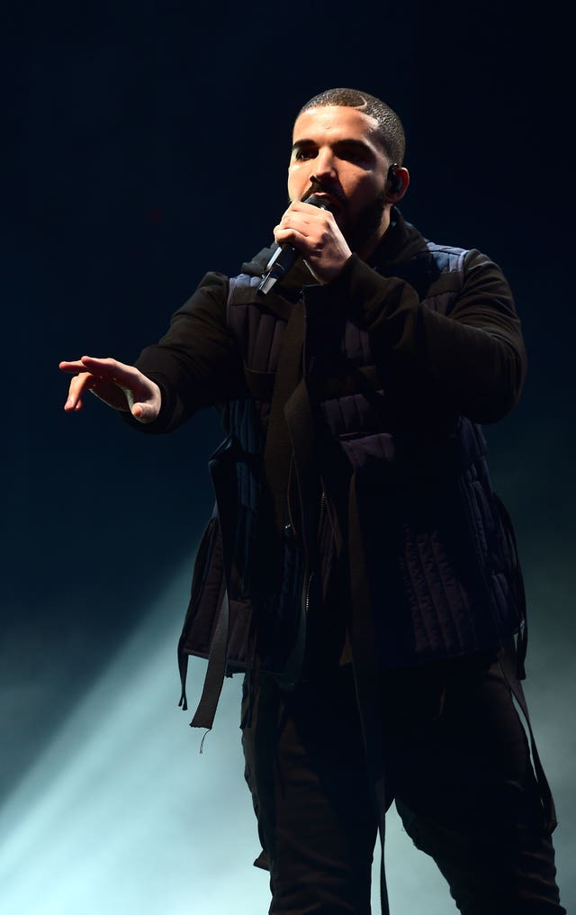 Drake  on stage