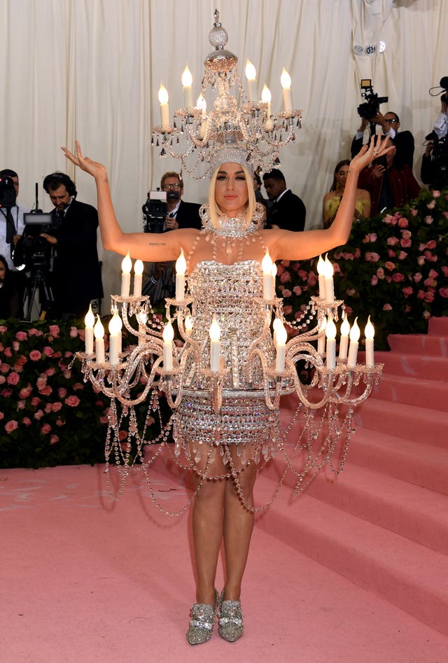 Katy Perry lights up the Met Gala dressed as a chandelier Jersey