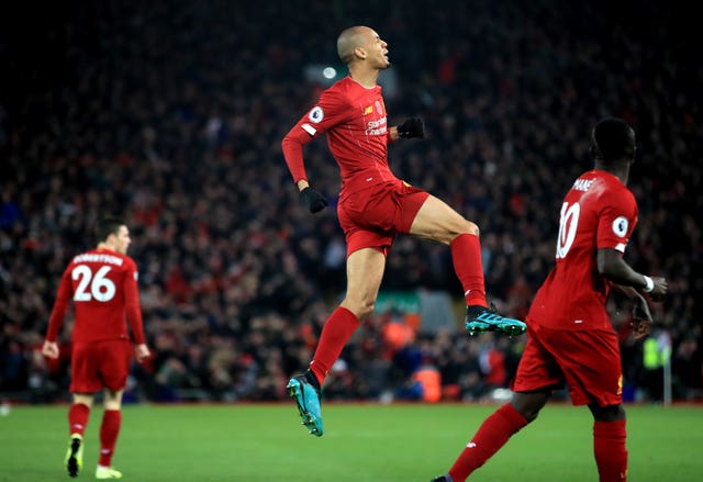 Fabinho opened the scoring with a stunning goal