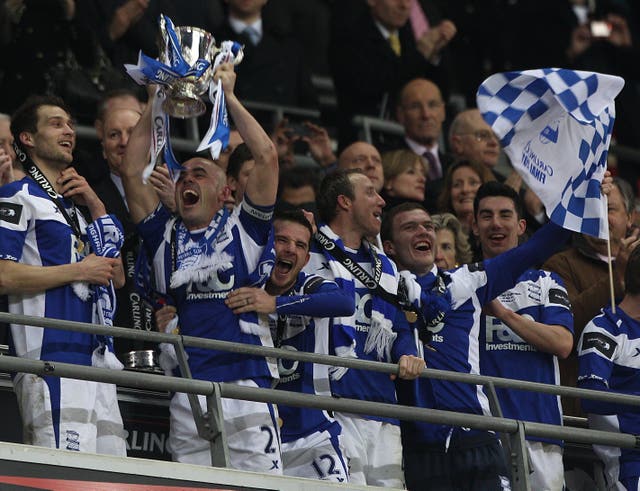 Birmingham triumphed 2-1 at Wembley