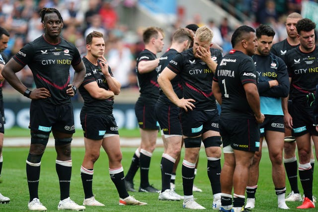 Saracens suffered defeat at the hands of Leicester in last year's final