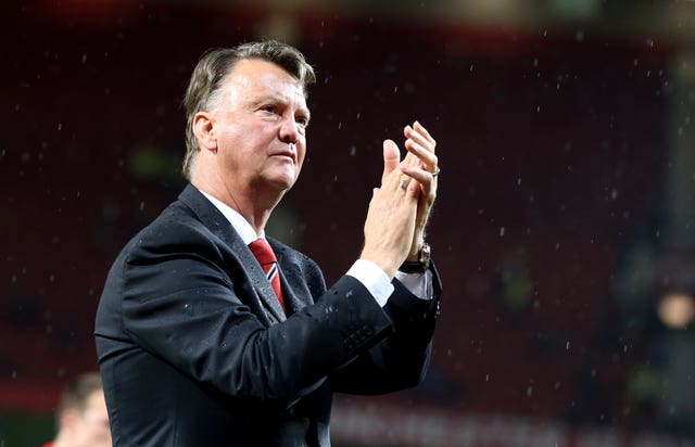 Louis van Gaal won the FA Cup during his two-year stint in the Old Trafford hot seat.