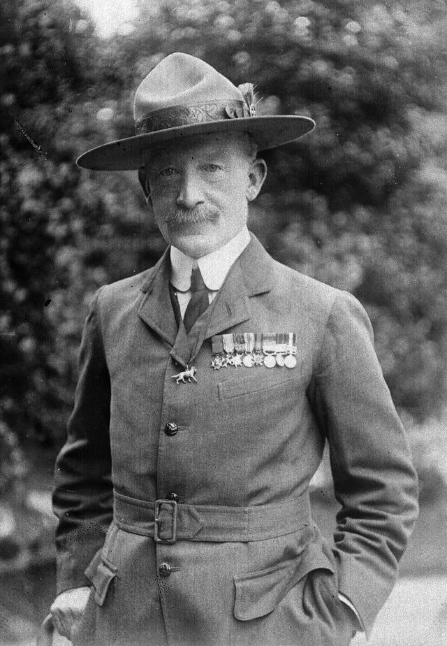 Robert Baden-Powell photographed in 1914 (PA Archive/PA)