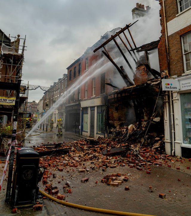 Thomas Hardy building fire