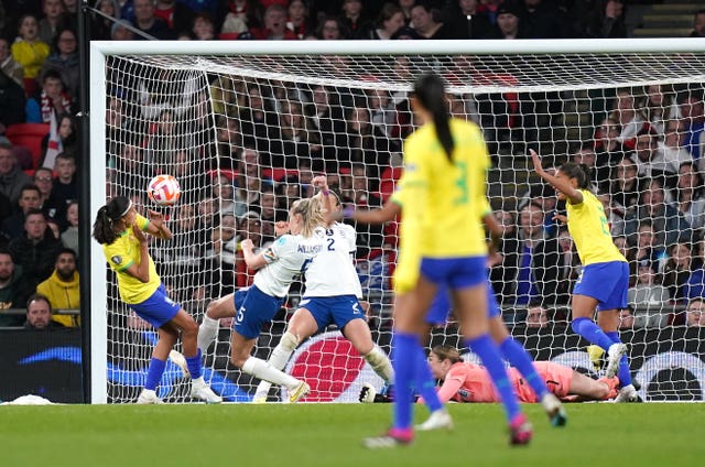 England v Brazil – Women’s Finalissima – Wembley Stadium