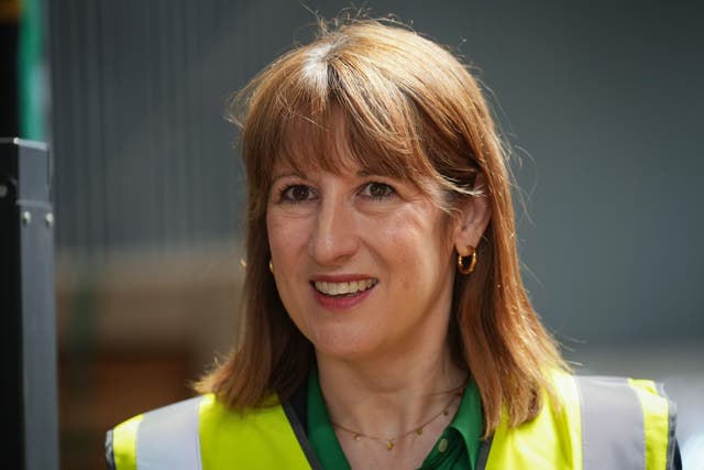 Rachel Reeves on a business visit