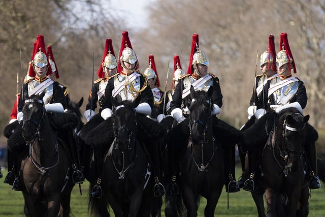 Major General’s annual inspection of the Household Cavalry