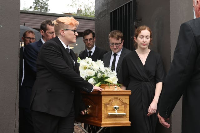 David Trimble funeral