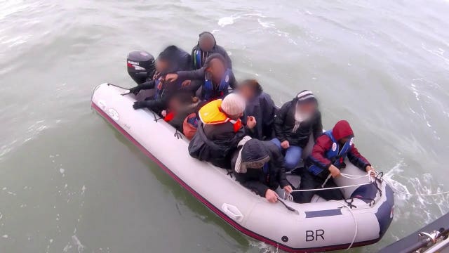 Lifeboat crews migrant rescues