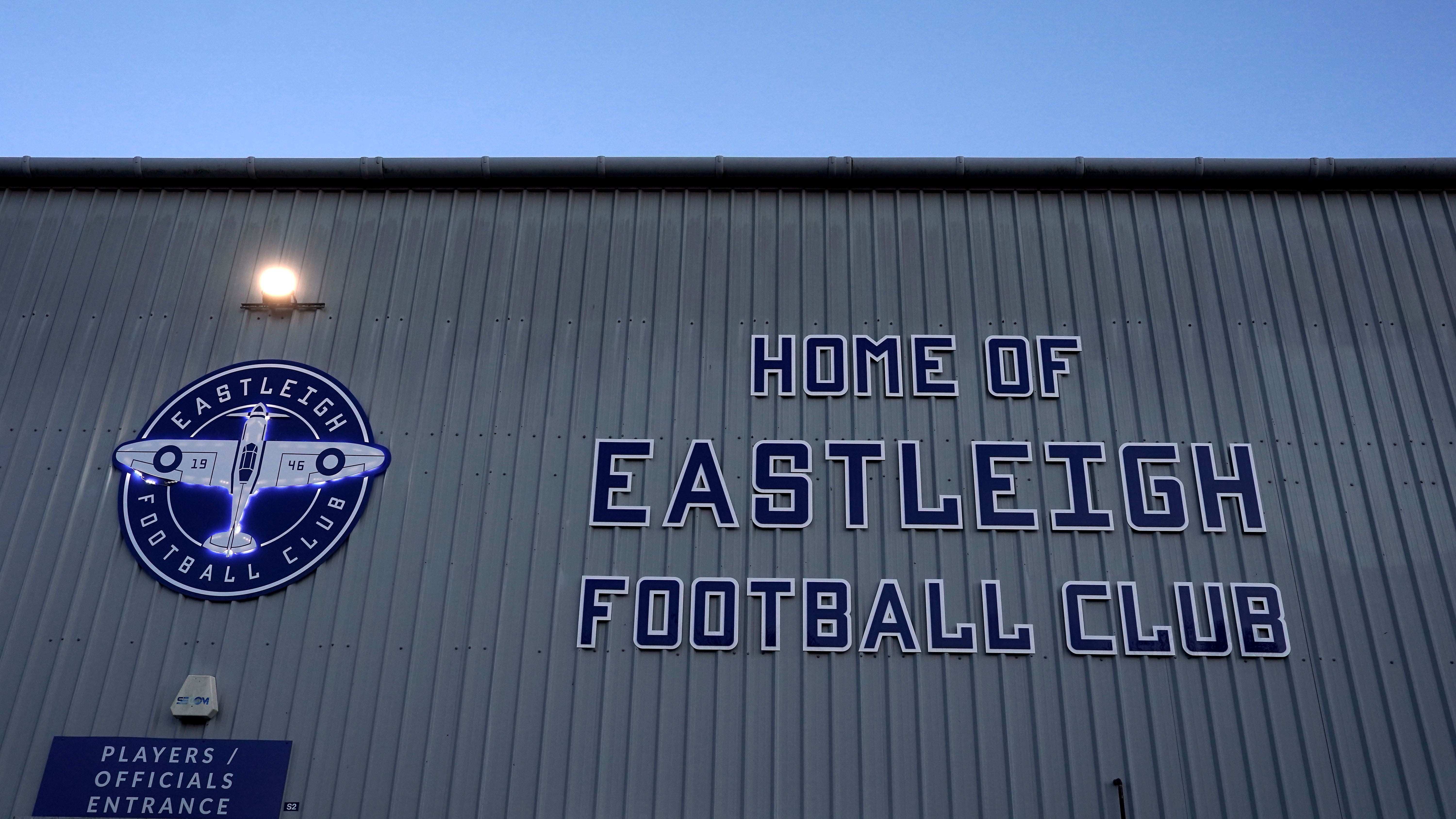 Eastleigh were unable to hold on against Altrincham (Adam Davy/PA)