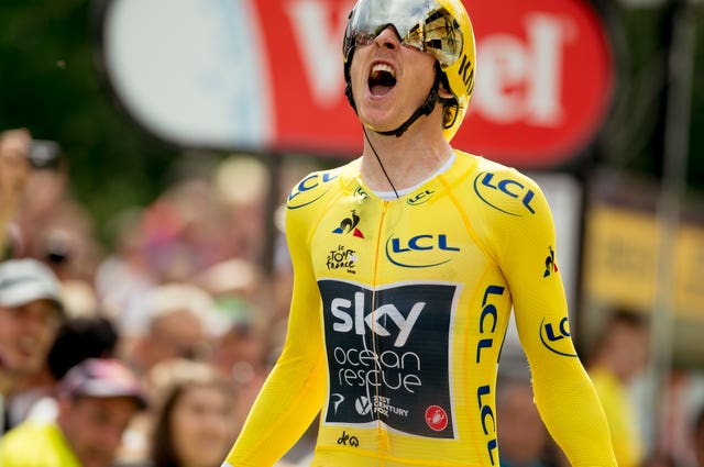 Geraint Thomas beat team-mate Chris Froome to this year's Tour de France title (Pete Goding/PA).