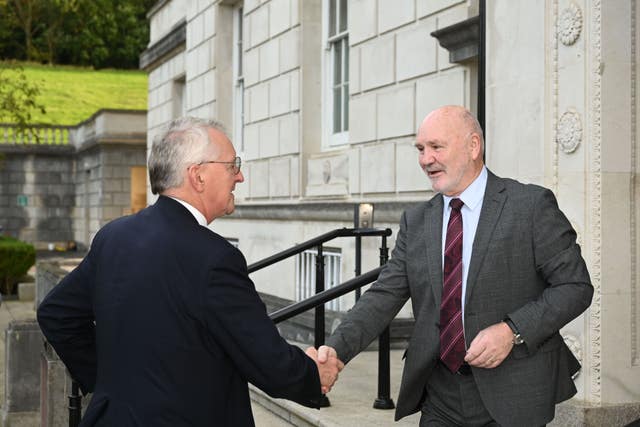 Hilary Benn visits NI