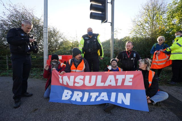 Insulate Britain protests