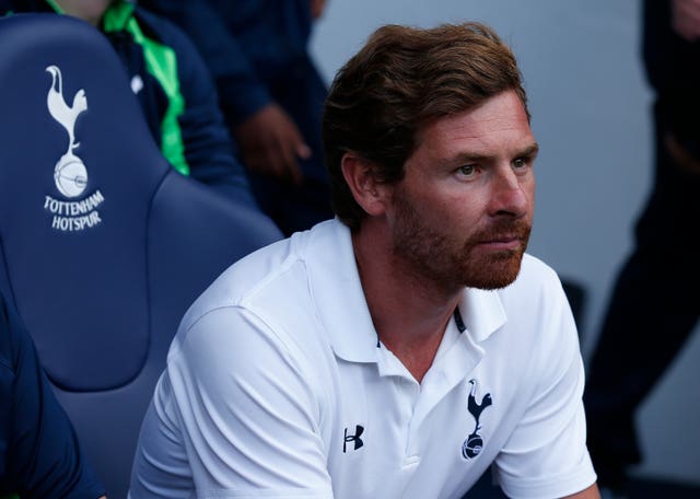 Andre Villas-Boas is still the Tottenham manager with the highest win percentage