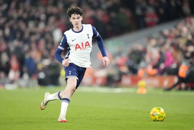 Archie Gray on the ball