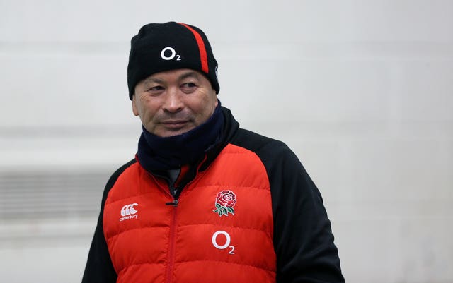 Eddie Jones had a run in with Scotland fans on a train journey home 