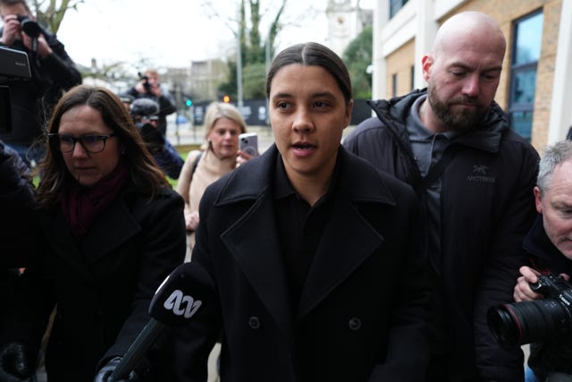 Sam Kerr court case