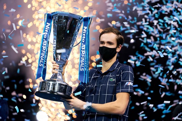 Daniil Medvedev won the ATP Tour Finals in London last autumn 