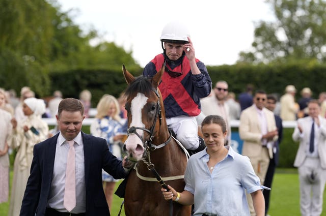 Lady Iman returns after her Goodwood win 