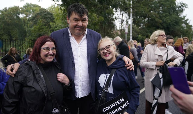 Trans protests Ireland