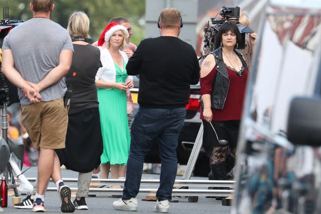 Gavin and Stacey Christmas special filming – Wales