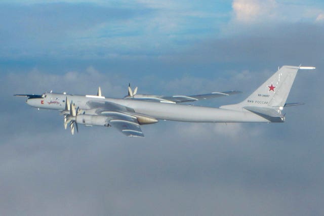 Typhoons Intercept Russian Aircraft