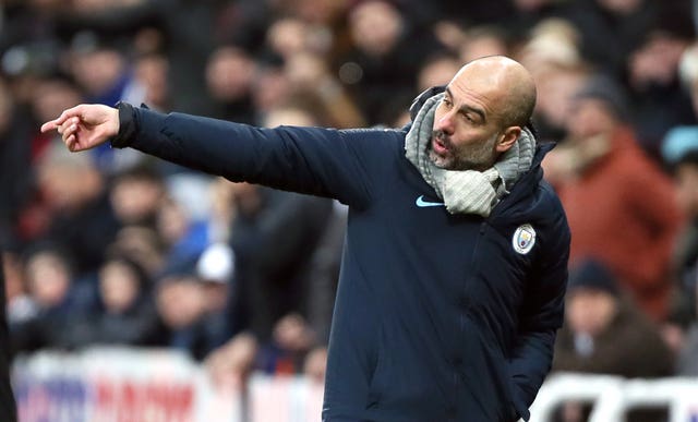 Pep Guardiola was more concerned with Manchester City's defeat at Newcastle 