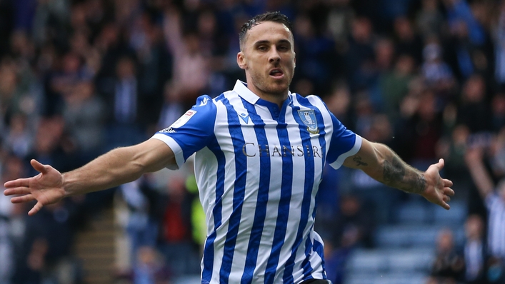 Lee Gregory struck both goals for Sheffield Wednesday (Isaac Parkin/PA)