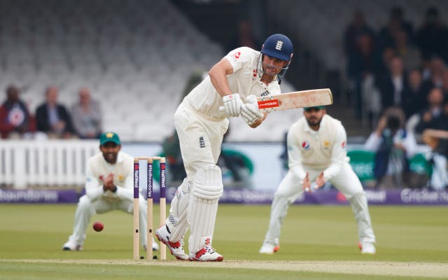 Alastair Cook lost two partners early on day one 