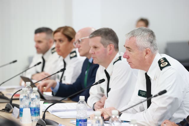 Northern Ireland Policing Board meeting