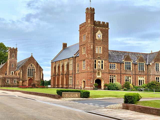 View of Blundell’s School 