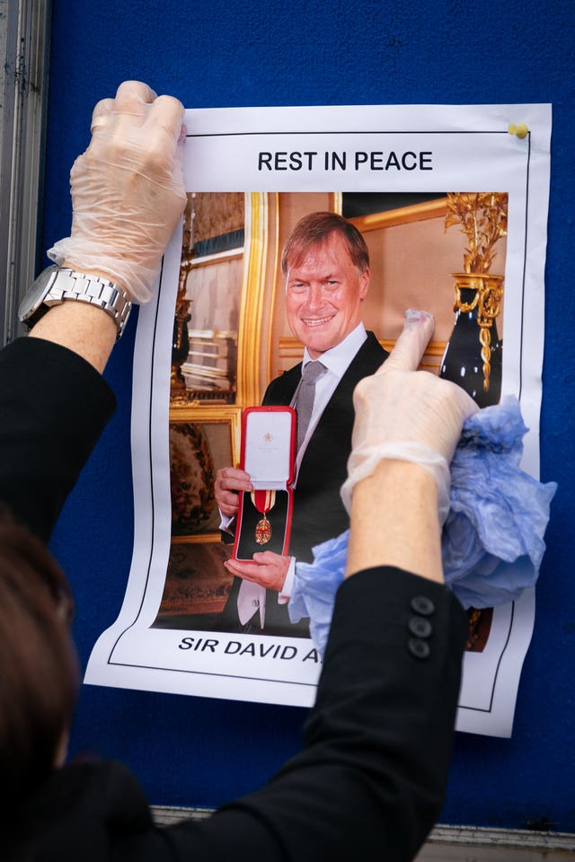 Sir David Amess death