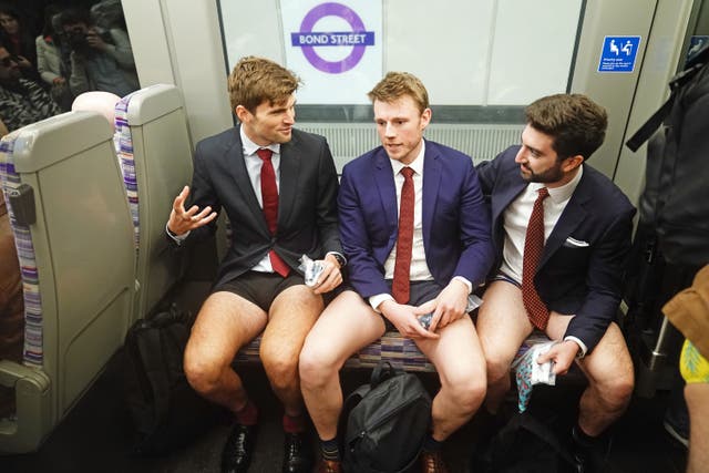 No Trousers Tube Ride 2023