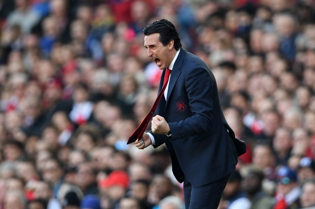 Unai Emery has urged his side to carry on producing performances like the one that saw off Southampton on Sunday