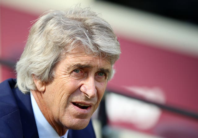 West Ham United manager Manuel Pellegrini