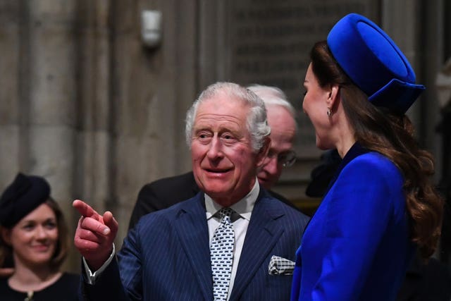 The King with the Princess of Wales