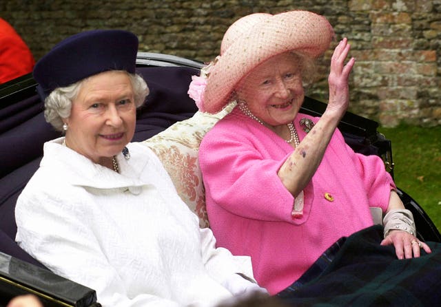 The Queen and the Queen Mother