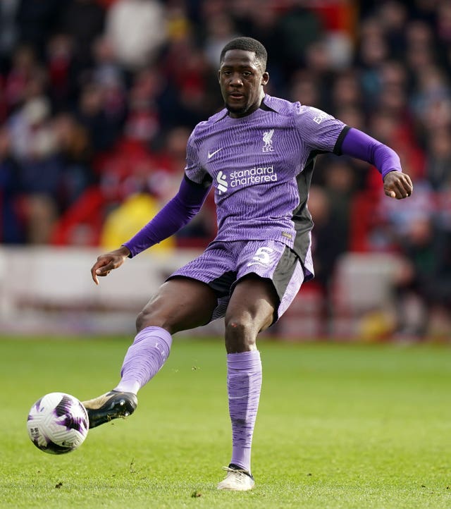 Central defender Ibrahima Konate is a doubt for Liverpool.