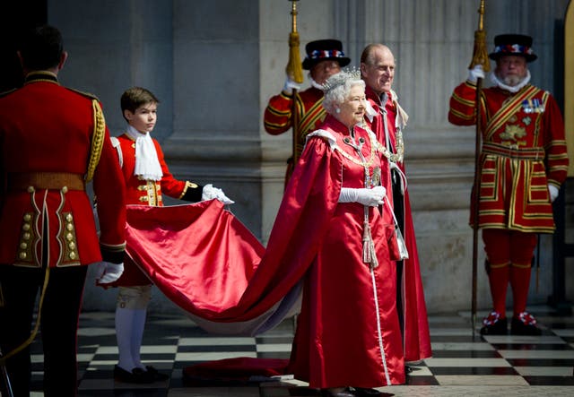 Service of dedication for the Order of the British Empire