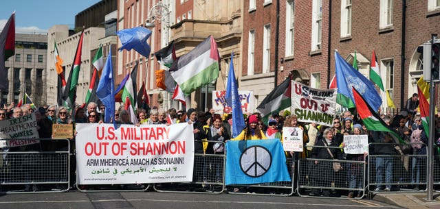 Supporters of Ms Doolan