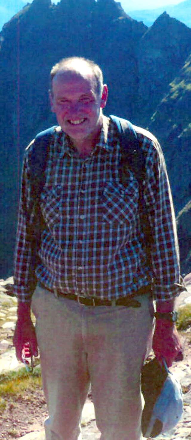 Neil Gibson, 63, is also missing (Police Scotland/PA)