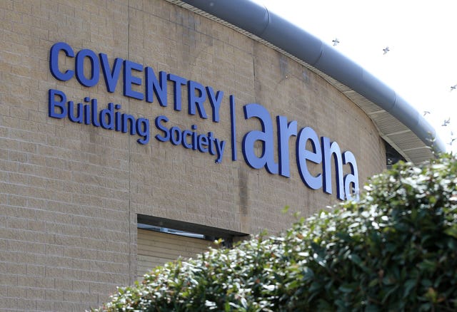 Coventry Building Society Arena file photo