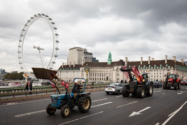 Save British Farming protest