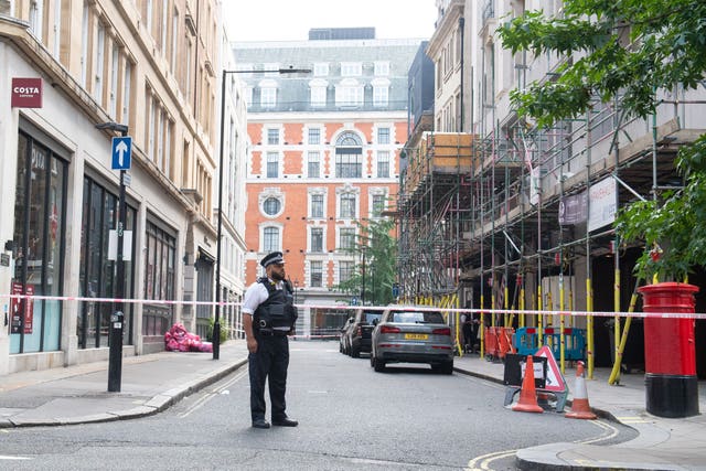 Oxford street stabbing