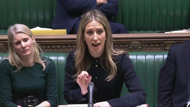 Laura Trott addresses the Commons